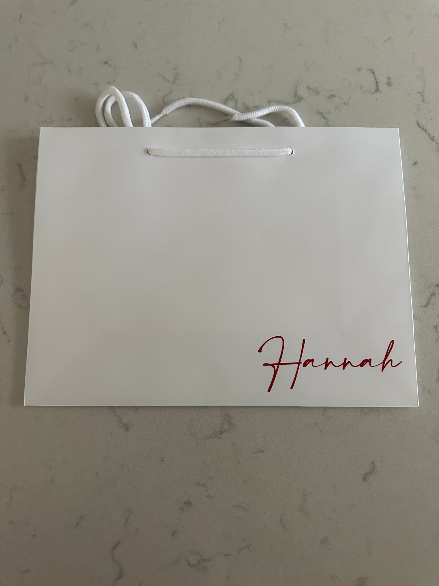 Large rope handle bags