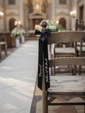 Reserved chair bows