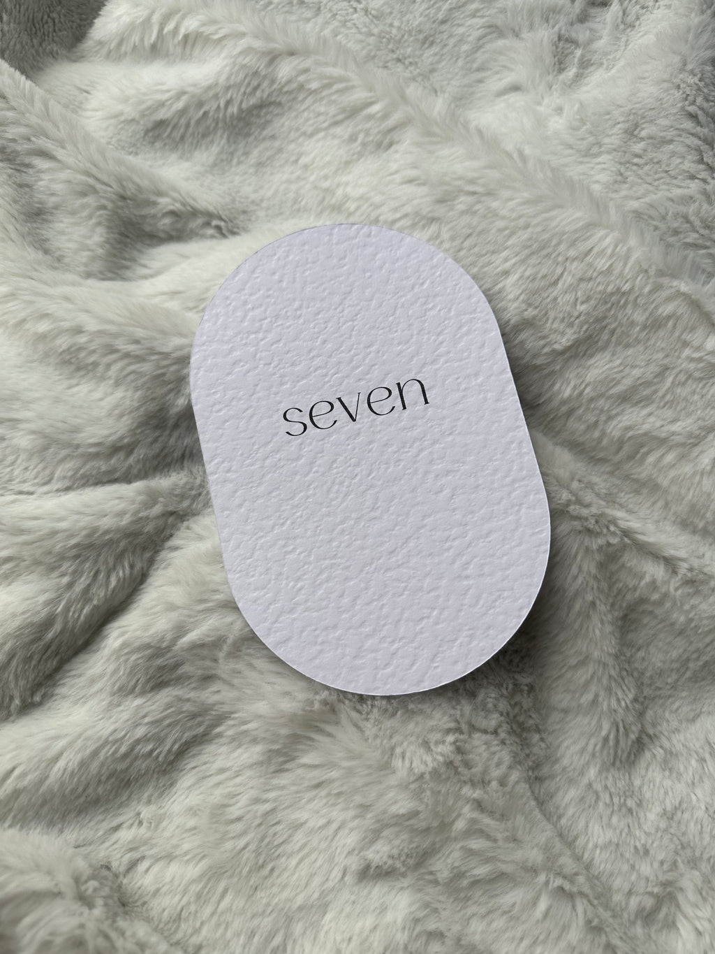 Oval card table numbers