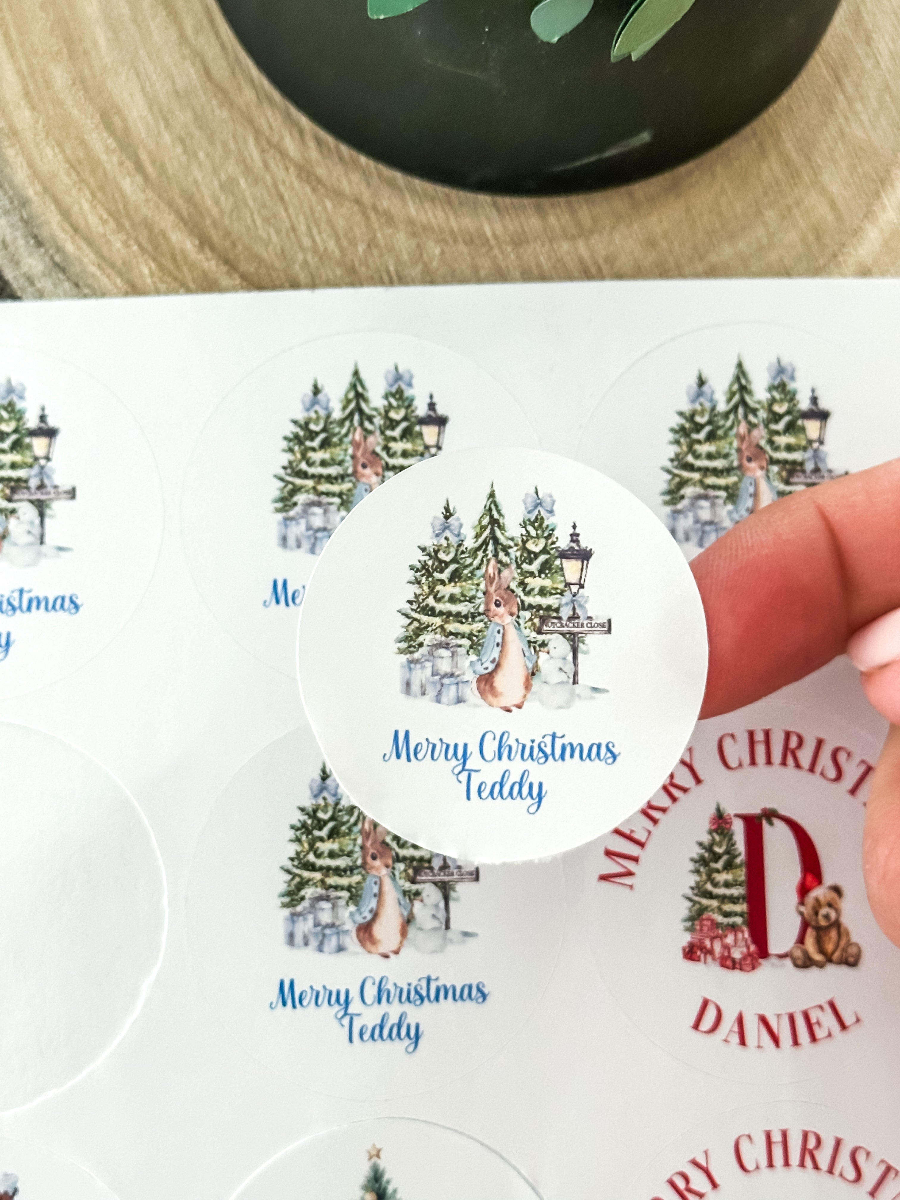 Christmas stickers