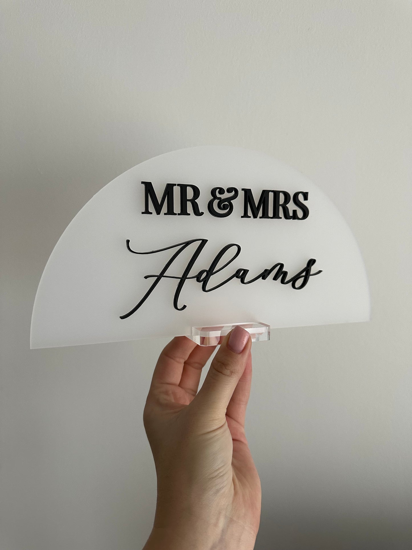 Sweetheart table sign