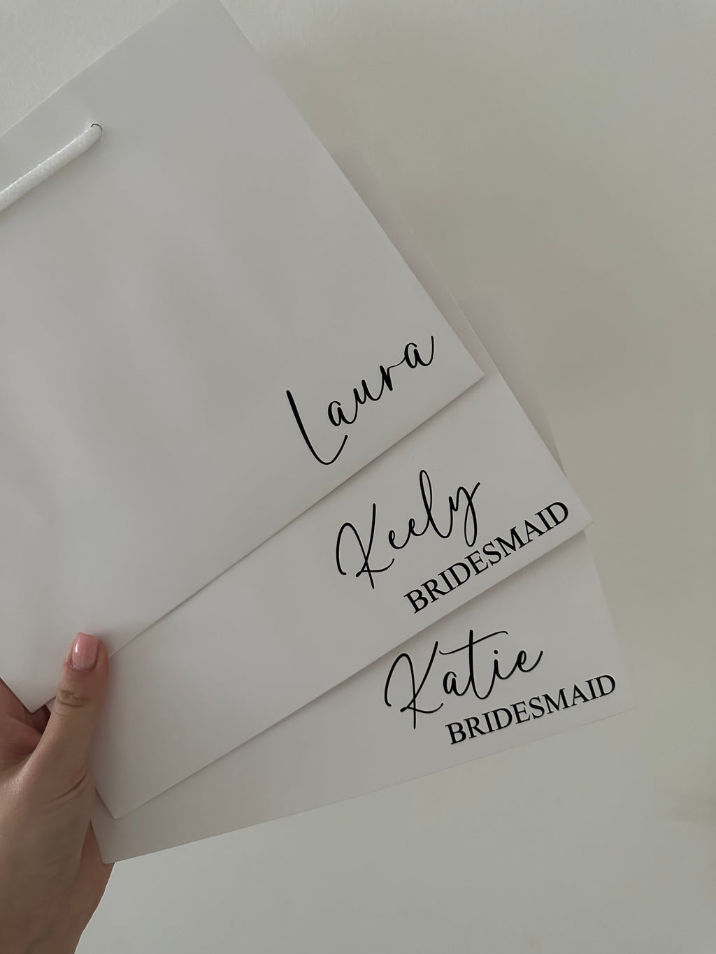 Medium rope handle bags