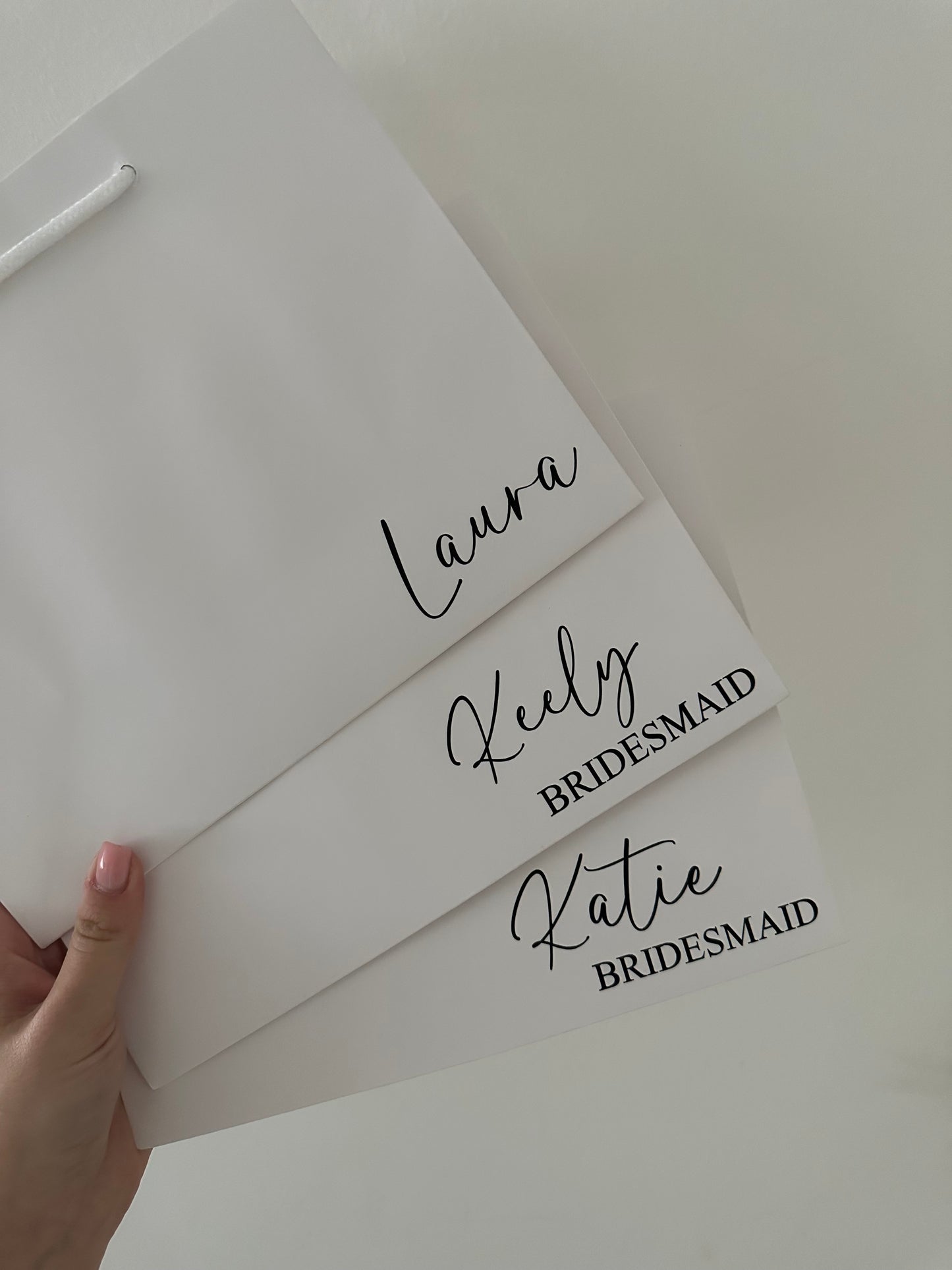 Medium rope handle bags