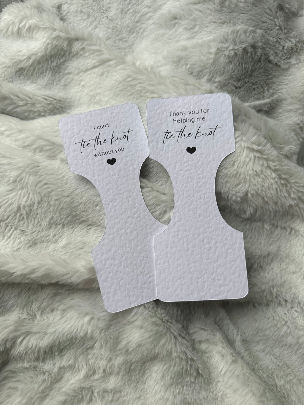 Bridal party scrunchies