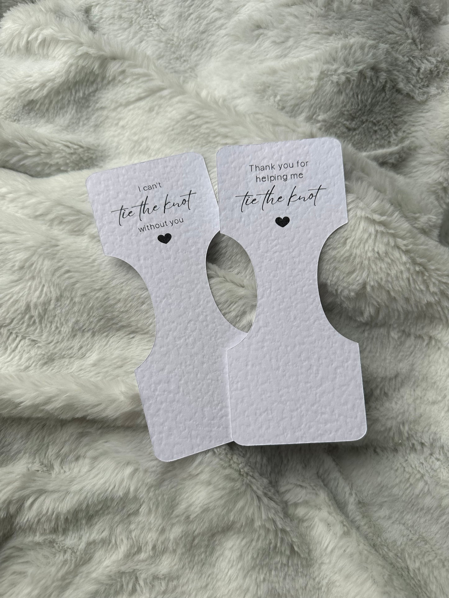 Bridal party scrunchies