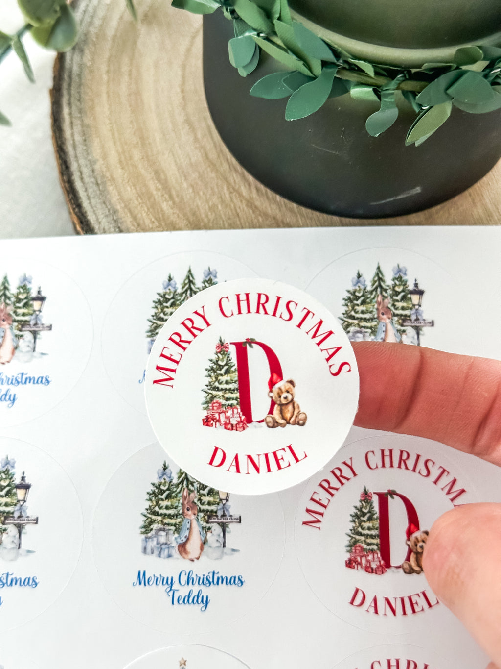 Christmas stickers
