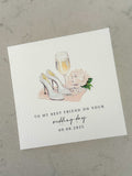 Wedding day card
