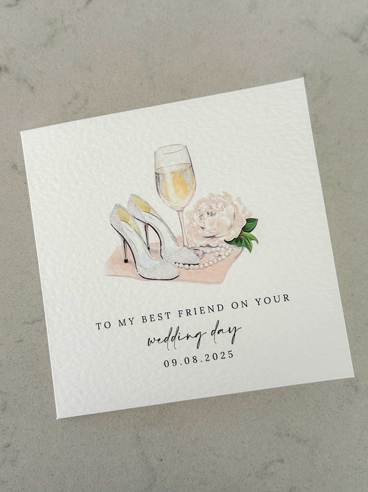 Wedding day card