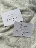 Proposal cards
