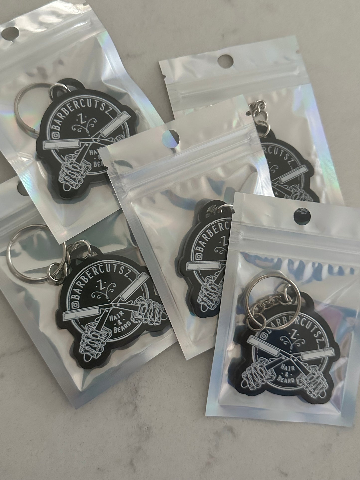 Logo keyrings