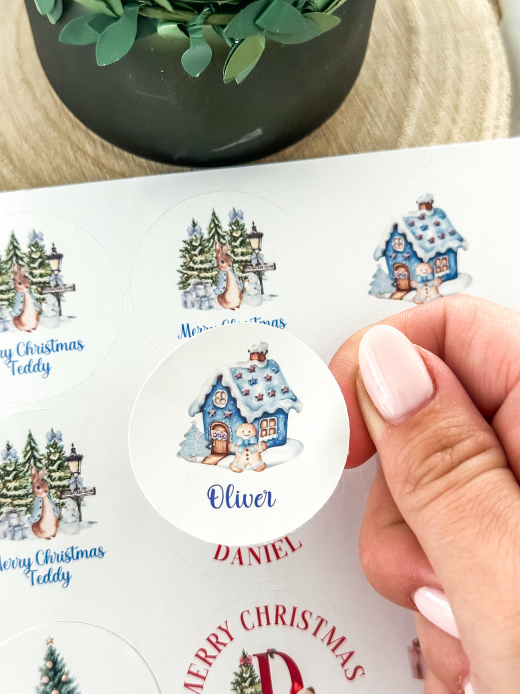 Christmas stickers