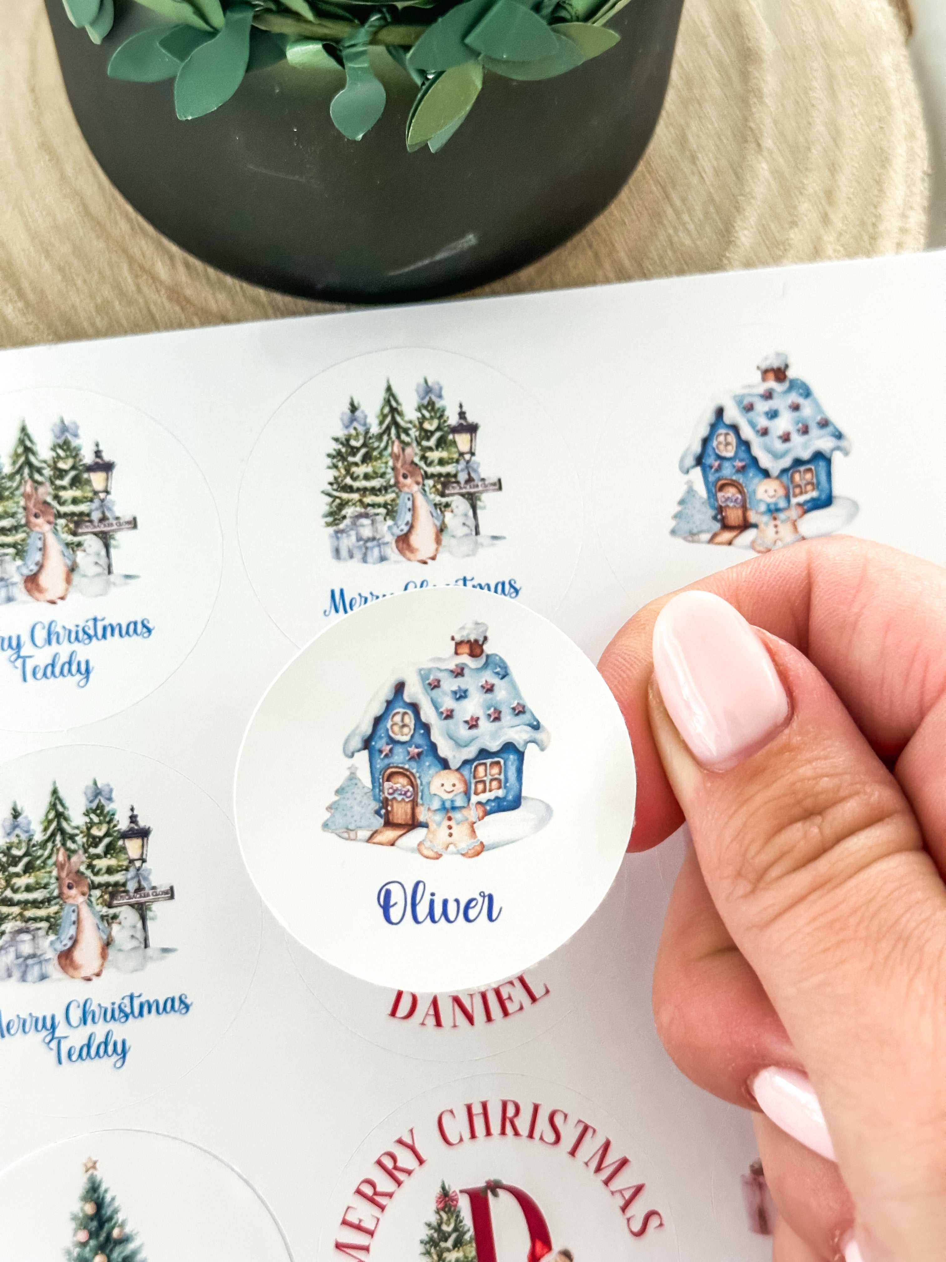 Christmas stickers