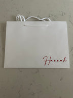 Large rope handle bags