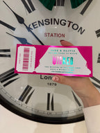 Musical foil tickets