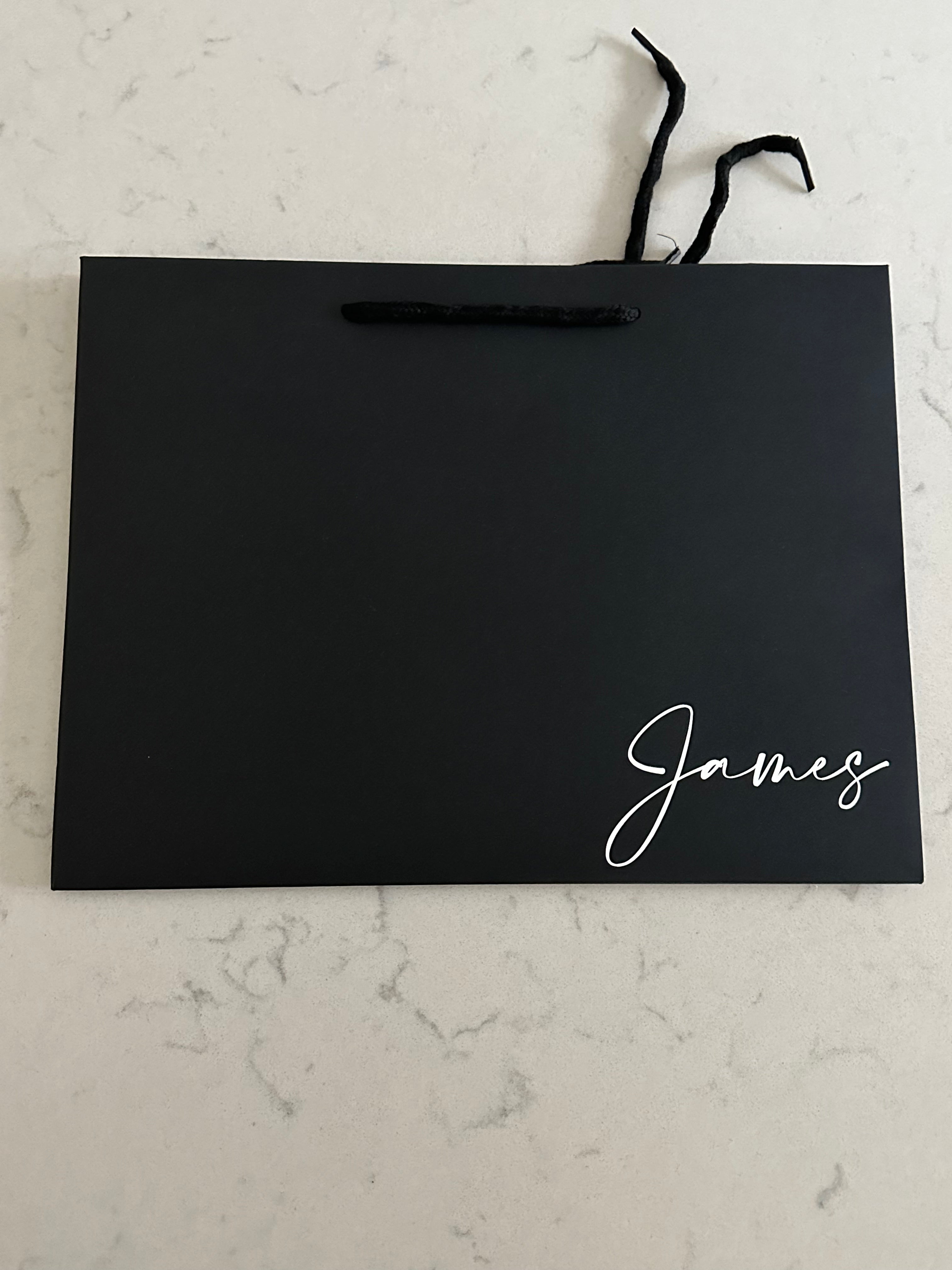 Large rope handle bags