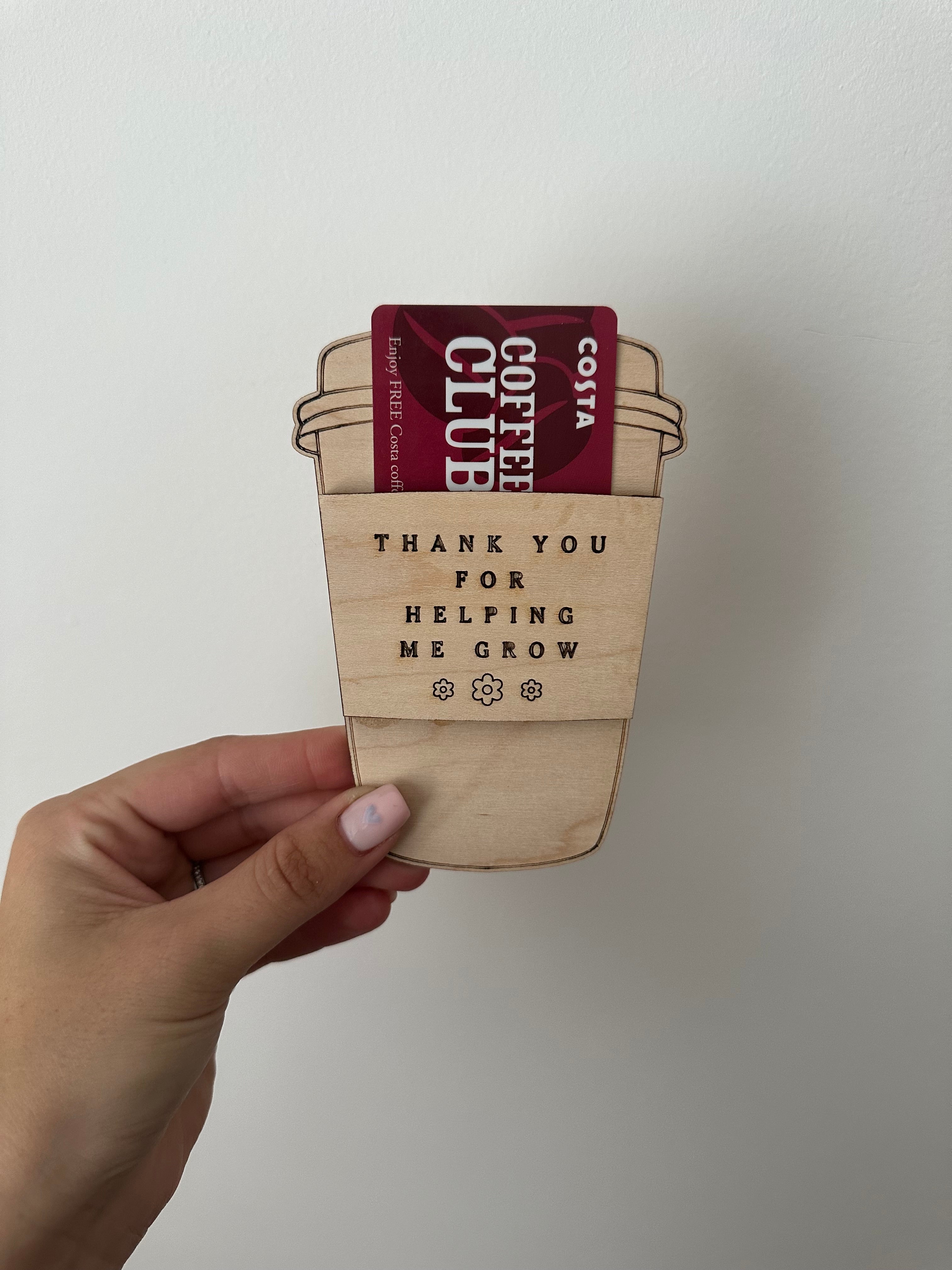 Gift card holder
