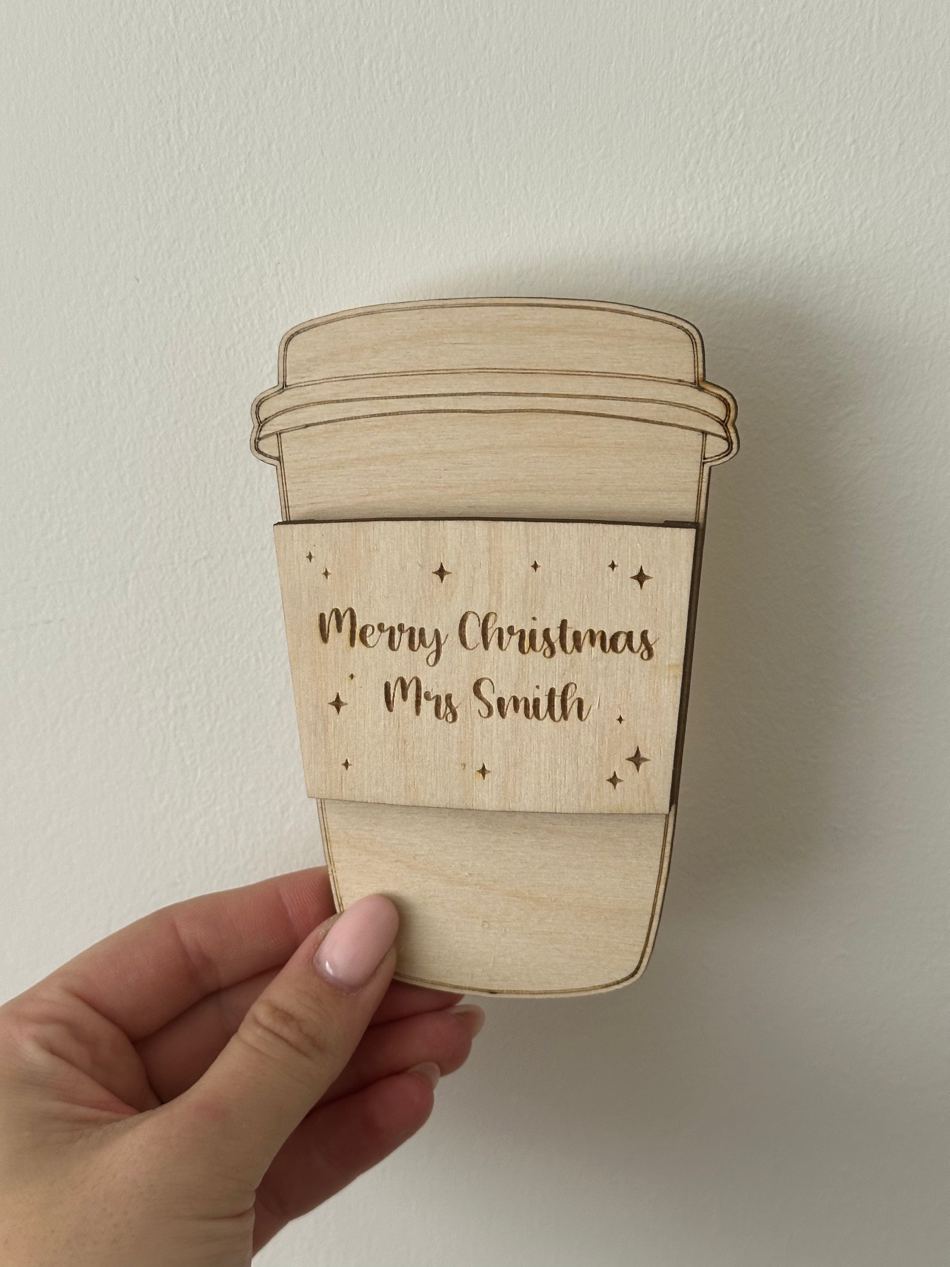 Christmas gift card holder