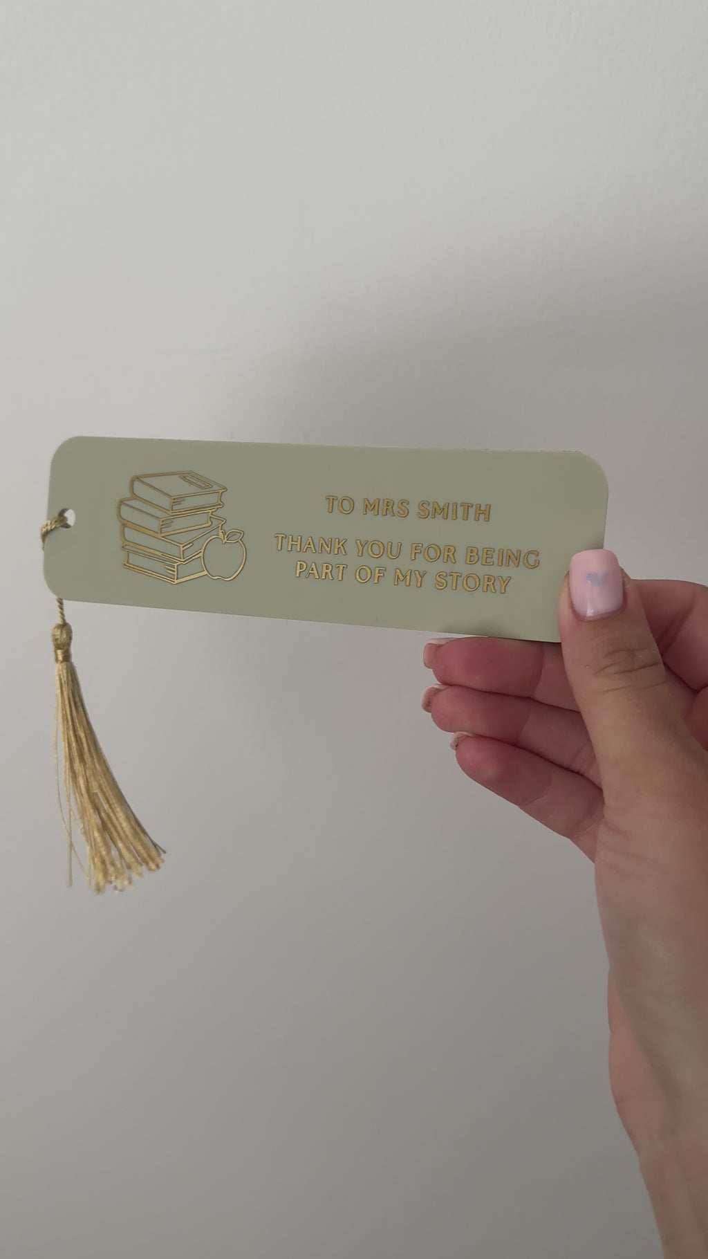 Teacher bookmark