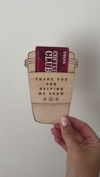 Gift card holder